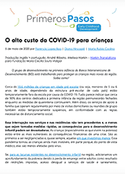 O alto custo da COVID-19 para crianças