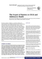 O impacto do racismo na saúde infantil