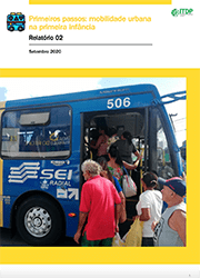 Primeiros passos: mobilidade urbana na primeira infância - relatório 2