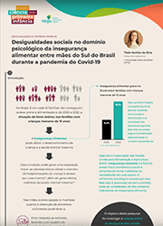 Desigualdades sociais no domínio psicológico da insegurança alimentar entre mães do Sul do Brasil